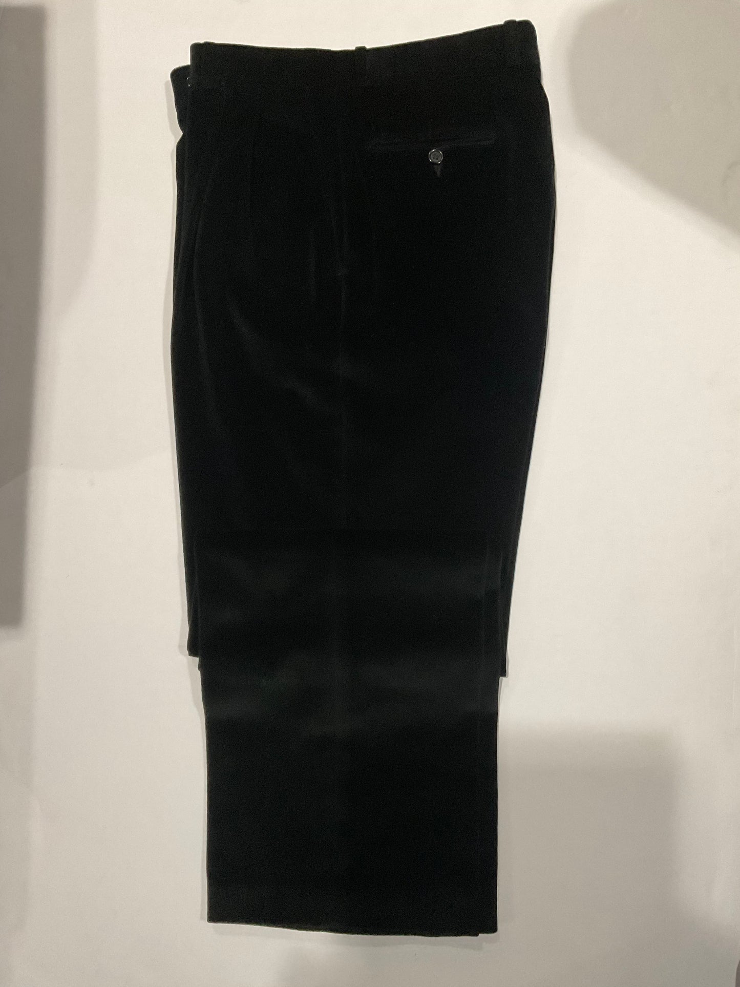 R P PANT / BLACK VELVET / 33 / MADE IN CANADA