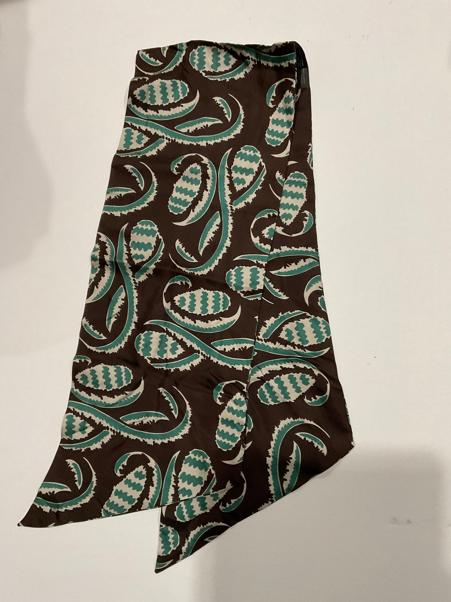 R P SCARF / PURE SILK / NEW / MADE IN JAPAN