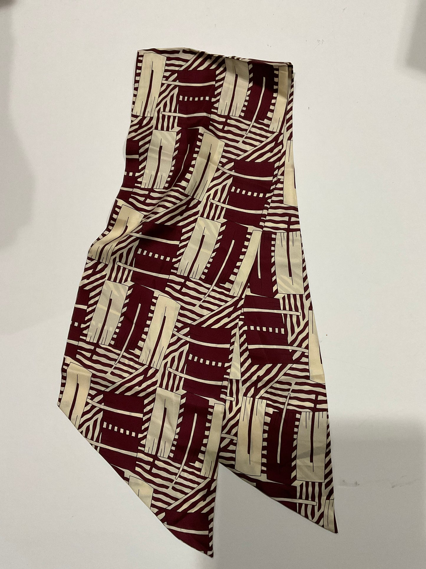 R P SCARF / PURE SILK / NEW / MADE IN JAPAN