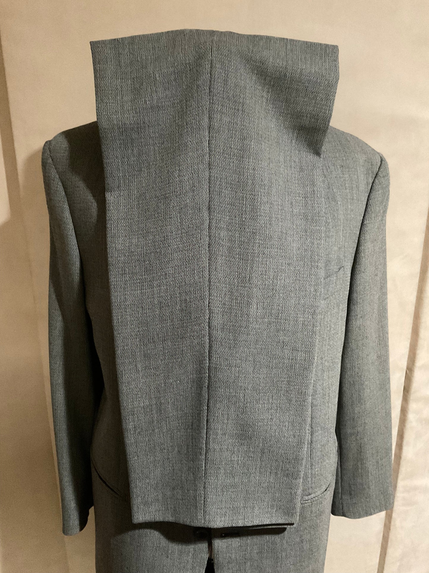 R P SUIT / GREY TEXTURE / 40 REG / MADE IN ITALY