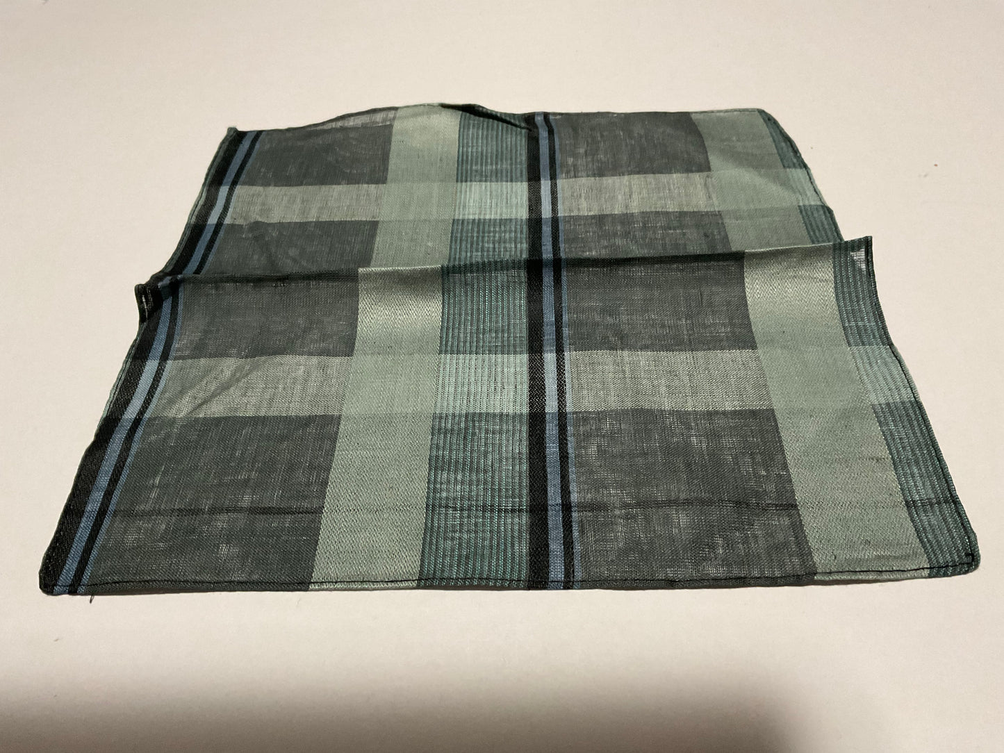 R P POCKET SQUARE / PURE LINEN MADE IN ITALY / NEW