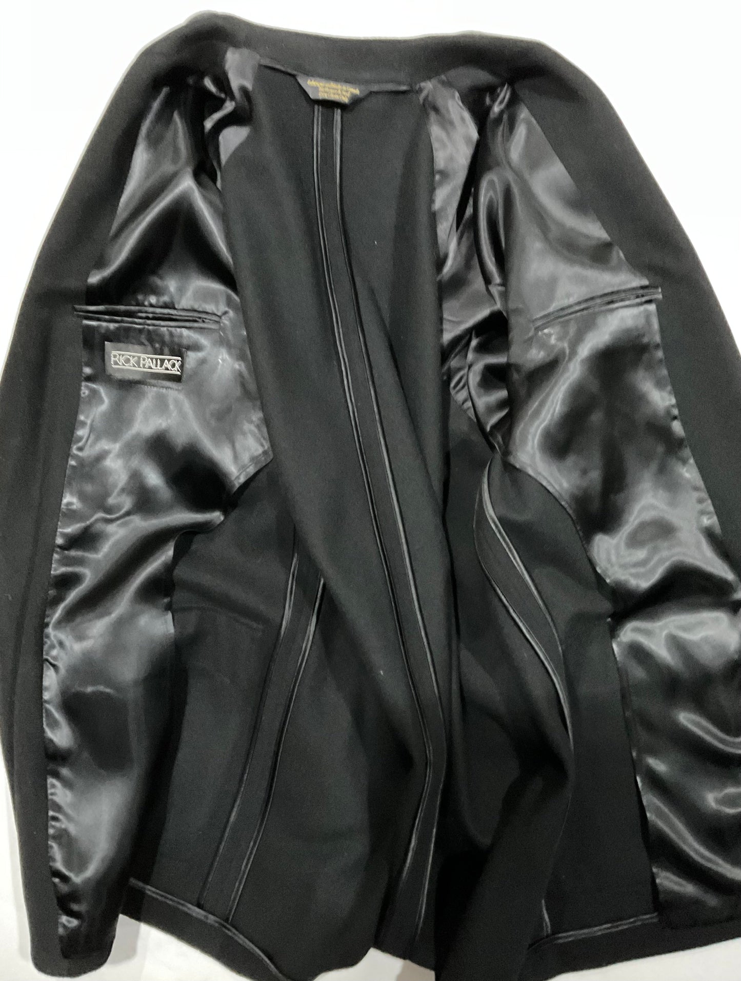 R P JACKET / OUTERWEAR / BLACK WOOL / MEDIUM - LARGE / NEW / MADE IN CANADA