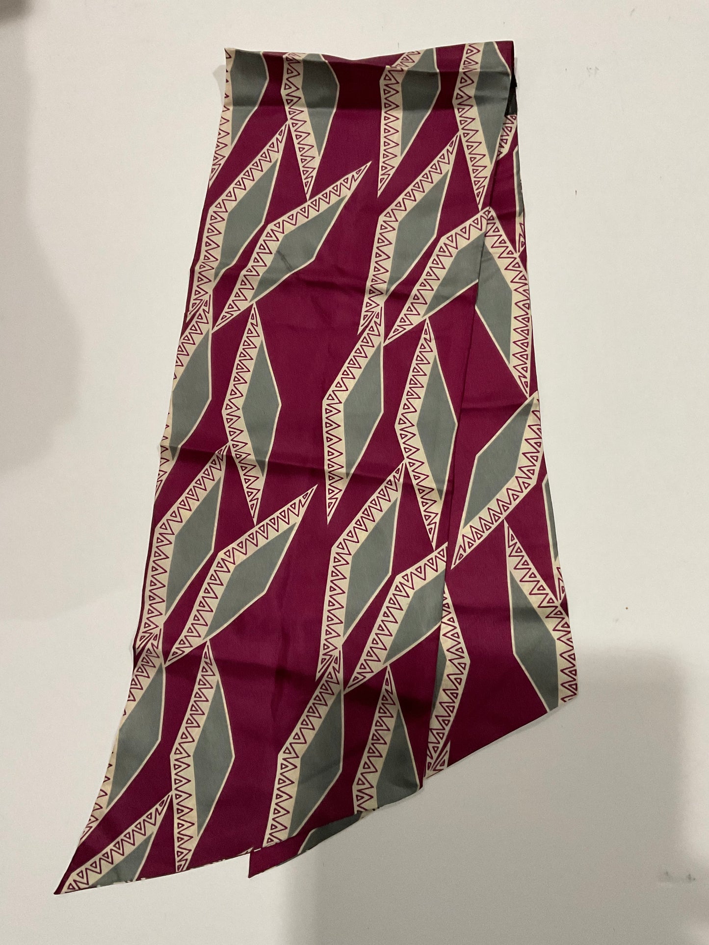 R P SCARF / PURE SILK / NEW / MADE IN JAPAN