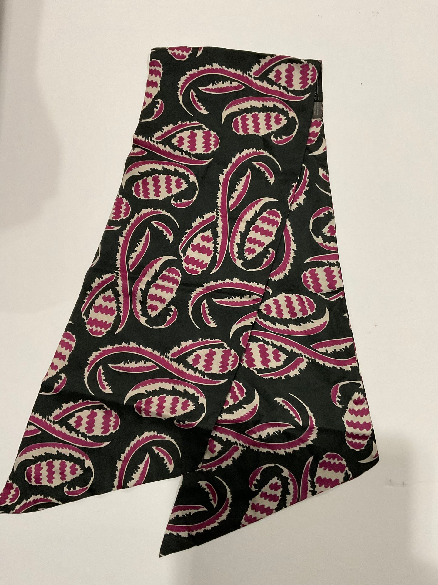 R P SCARF / PURE SILK / NEW / MADE IN JAPAN