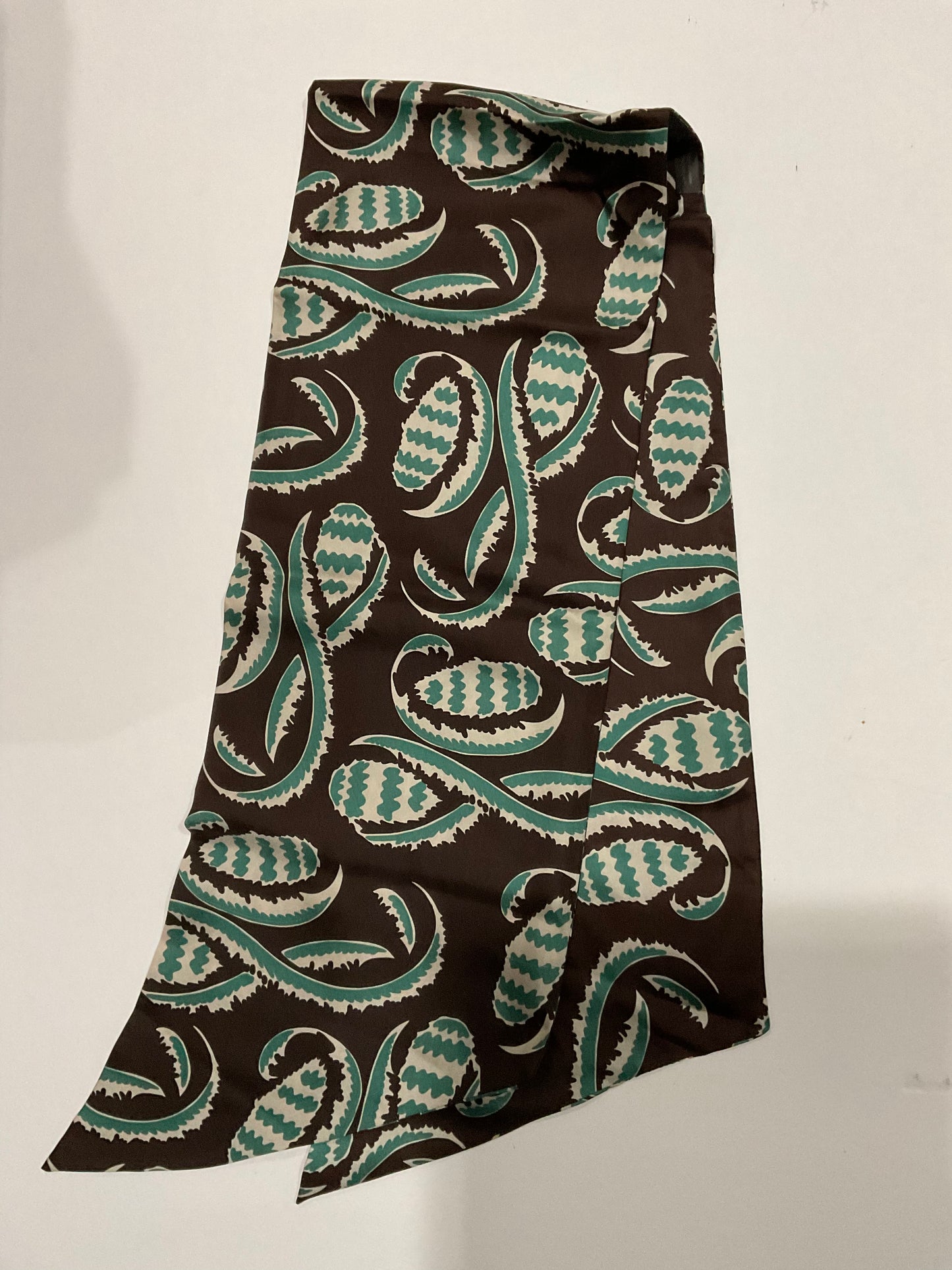 R P SCARF / PURE SILK / NEW / MADE IN JAPAN