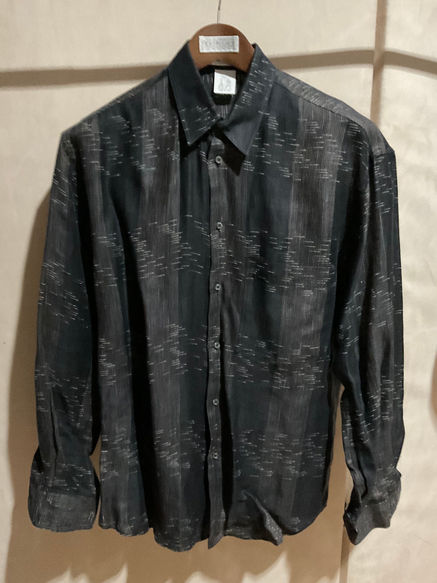 R P SPORT SHIRT / PURE LINEN / NEW / MEDIUM - LARGE / MADE IN ITALY