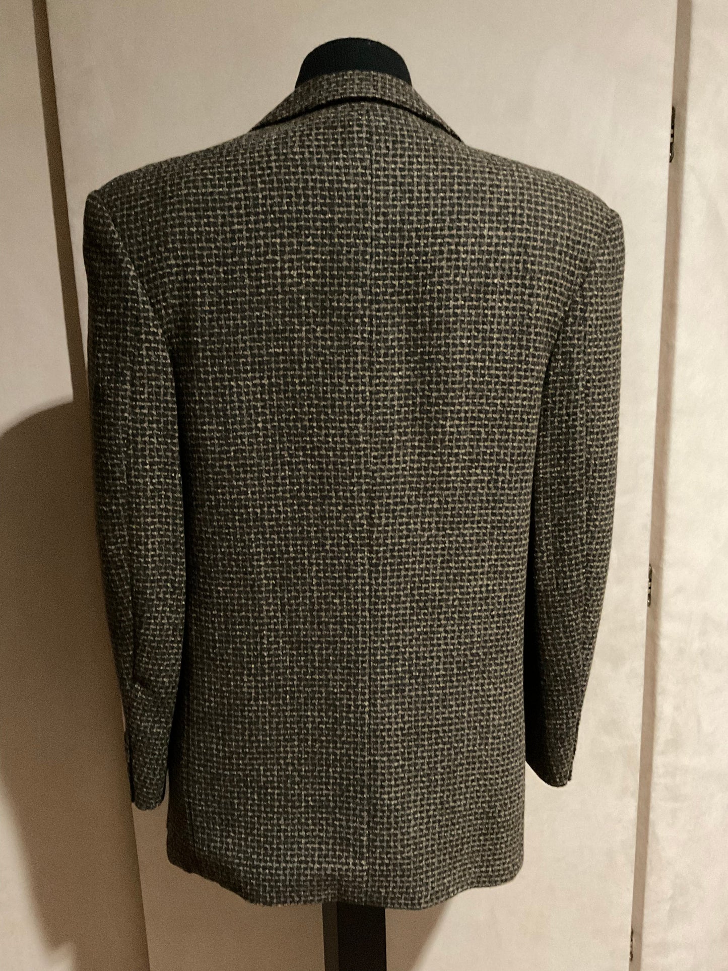 R P SPORT JACKET / GREY CAMEL BROWN BOUCLÉ / 40 REGULAR