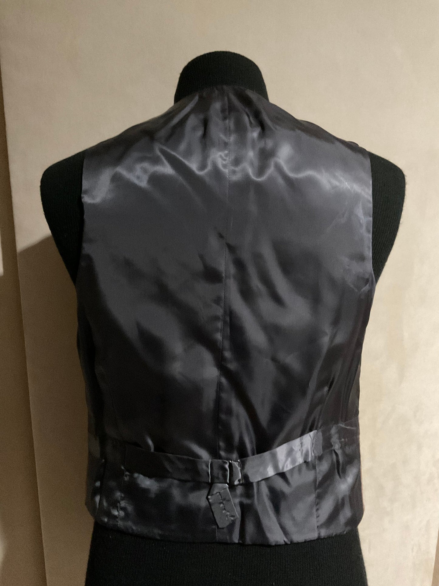 R P VEST / BROWN TWEED / SMALL / NEW / FABRIC MADE IN ENGLAND