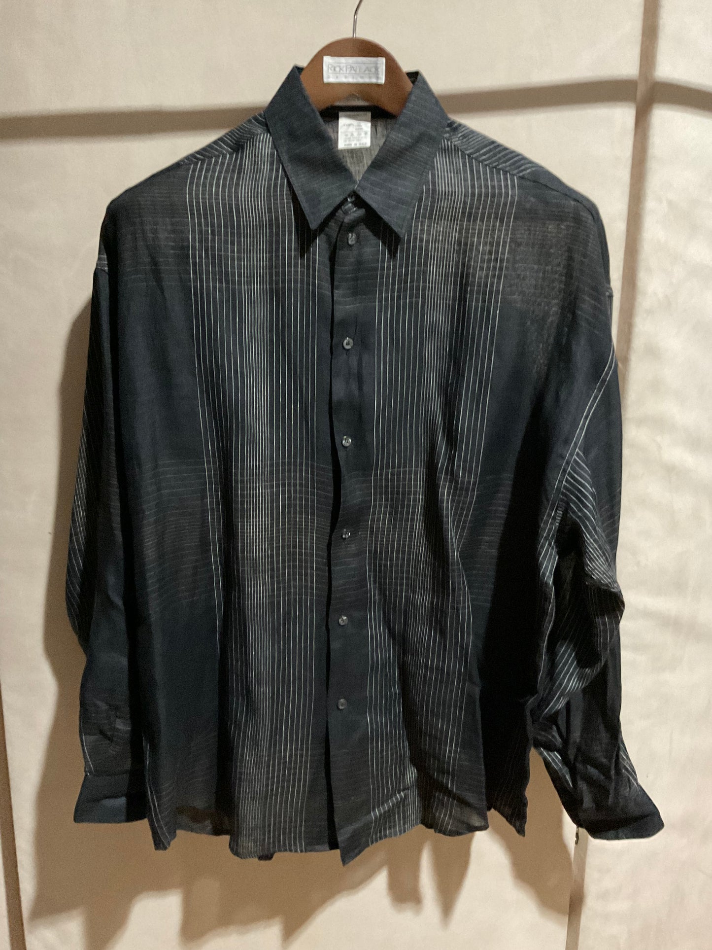 R P SPORT SHIRT / PURE LINEN / NEW / MEDIUM - LARGE / MADE IN ITALY