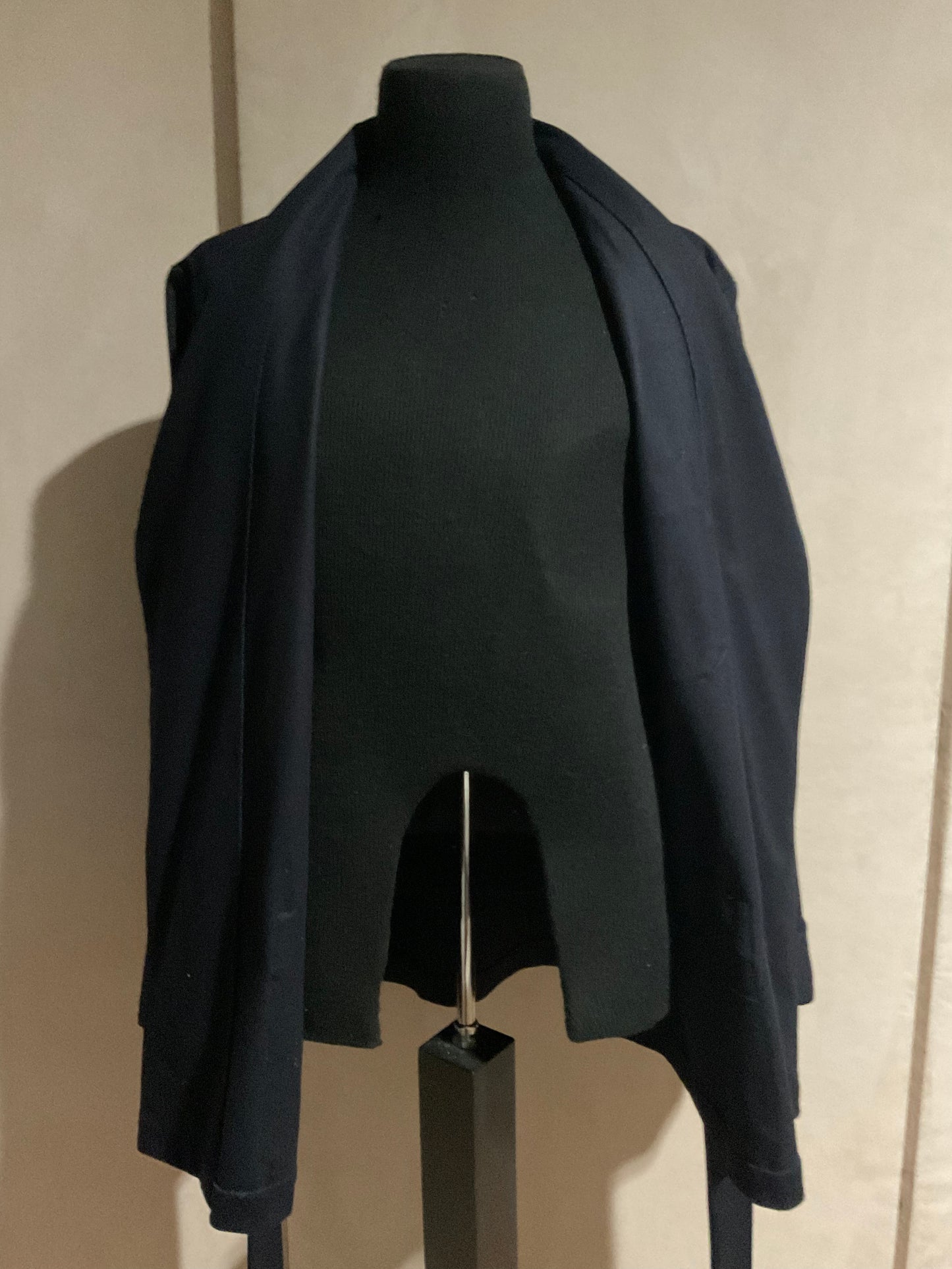 R P SMOKING JACKET / NAVY CASHMERE & WOOL / MADE IN ITALY / NEW / LARGE - EXTRA LARGE