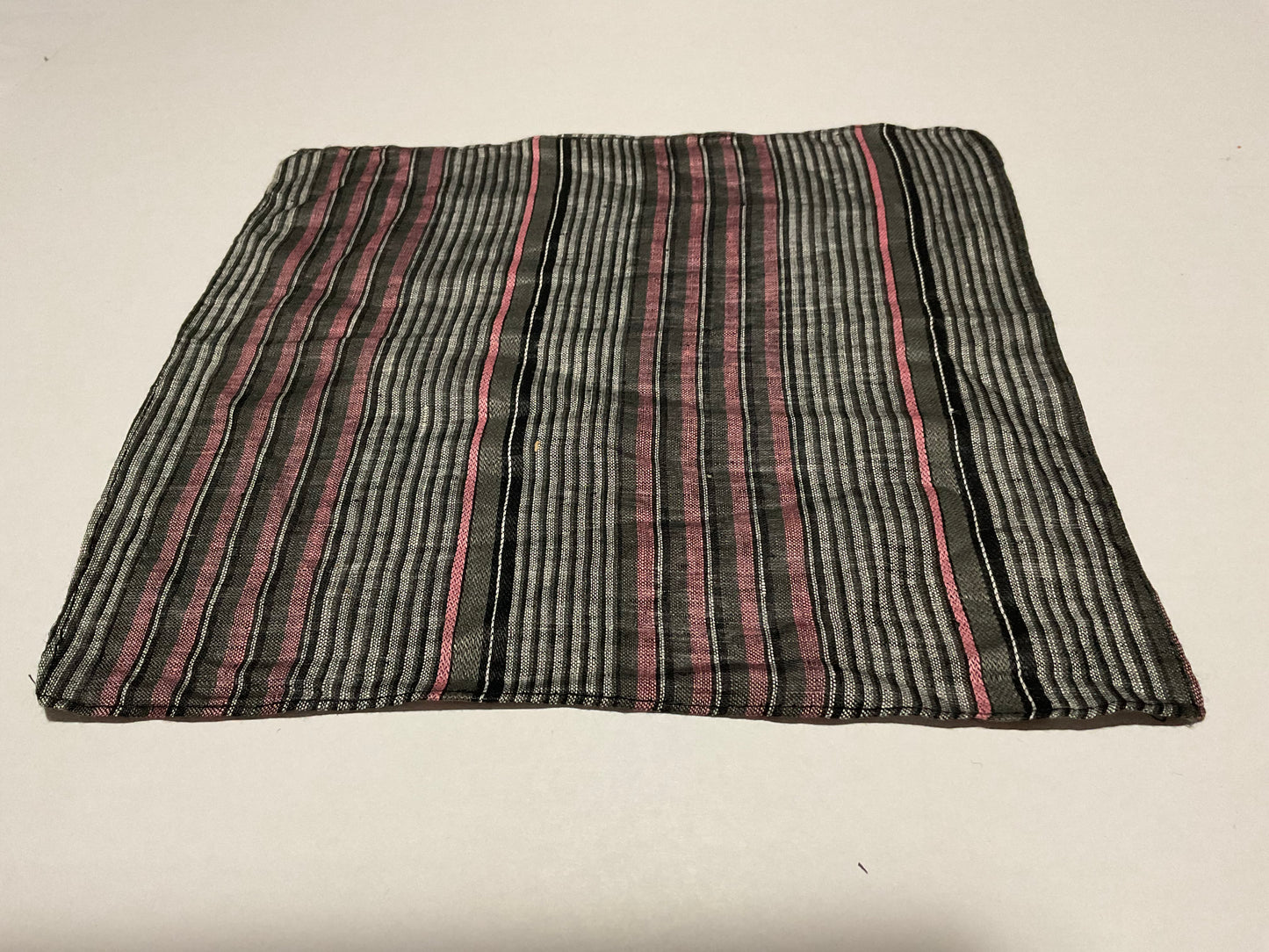 R P POCKET SQUARE / PURE LINEN MADE IN ITALY / NEW