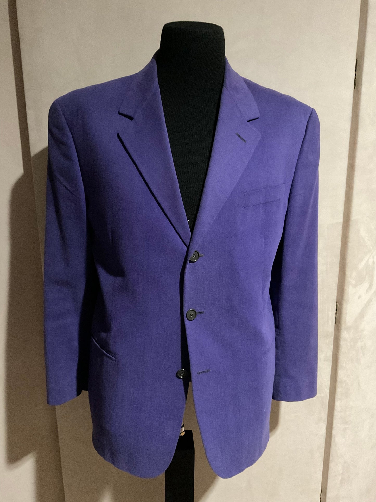 R P SPORT JACKET / PURPLE / 40 / MADE IN SPAIN