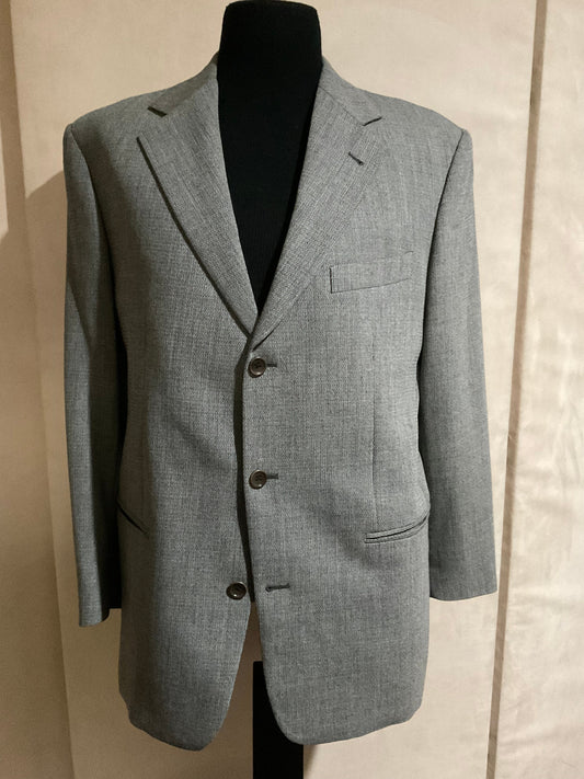 R P SUIT / GREY TEXTURE / 40 REG / MADE IN ITALY