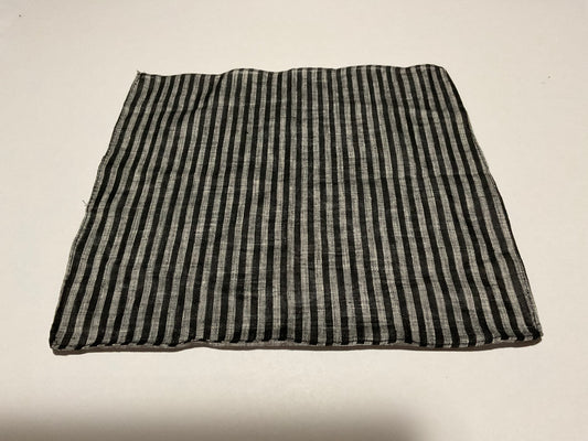 R P POCKET SQUARE / PURE LINEN MADE IN ITALY / NEW