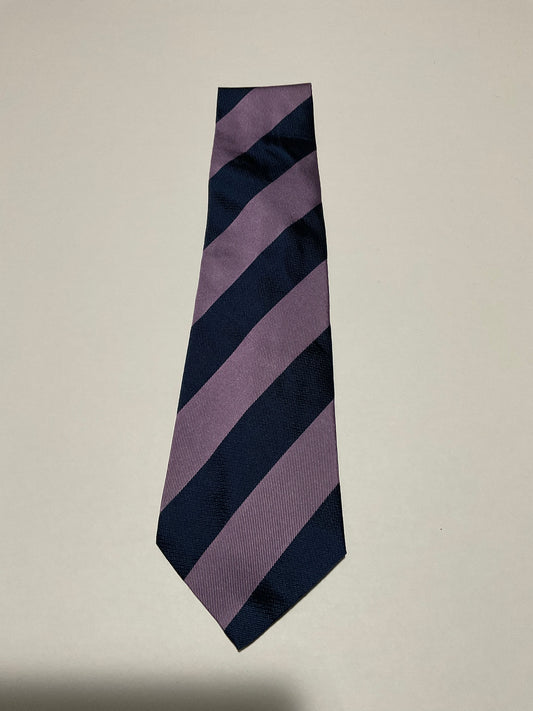 R P TIE / PURE SILK / NEW / APPX. 3 3/4” WIDE / HAND MADE IN ITALY