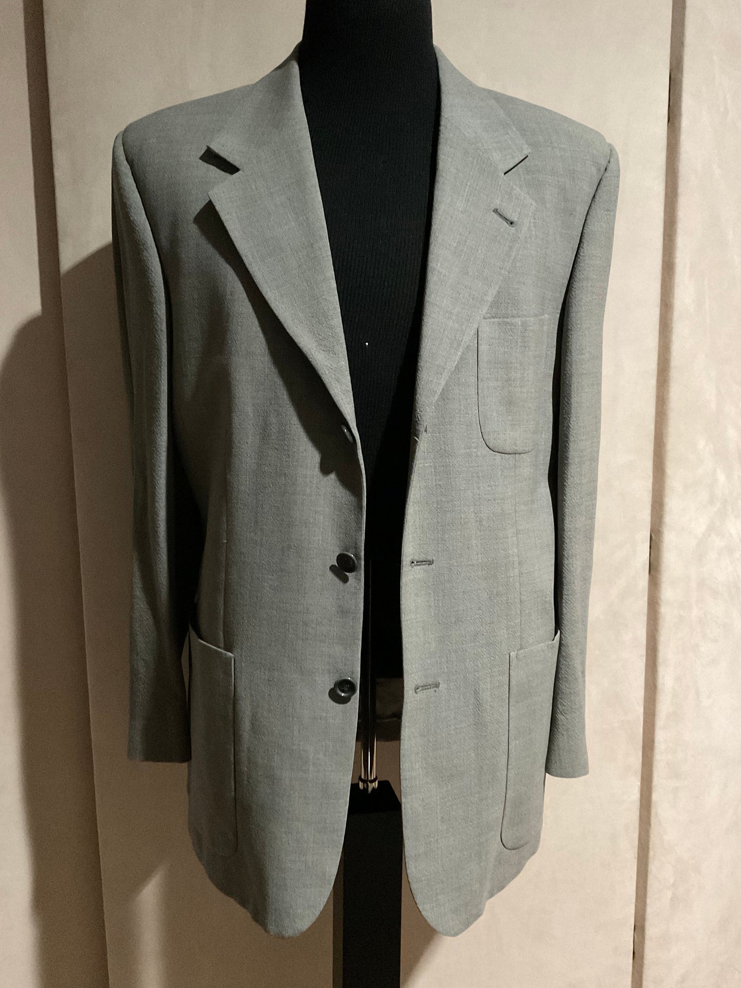 R P SPORT JACKET / GREY / 40 / MADE IN ITALY