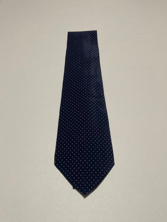 R P TIE / PURE SILK / NEW / APPX. 3 3/4” WIDE / HAND MADE IN ITALY