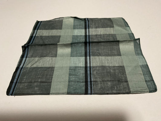 R P POCKET SQUARE / PURE LINEN MADE IN ITALY / NEW